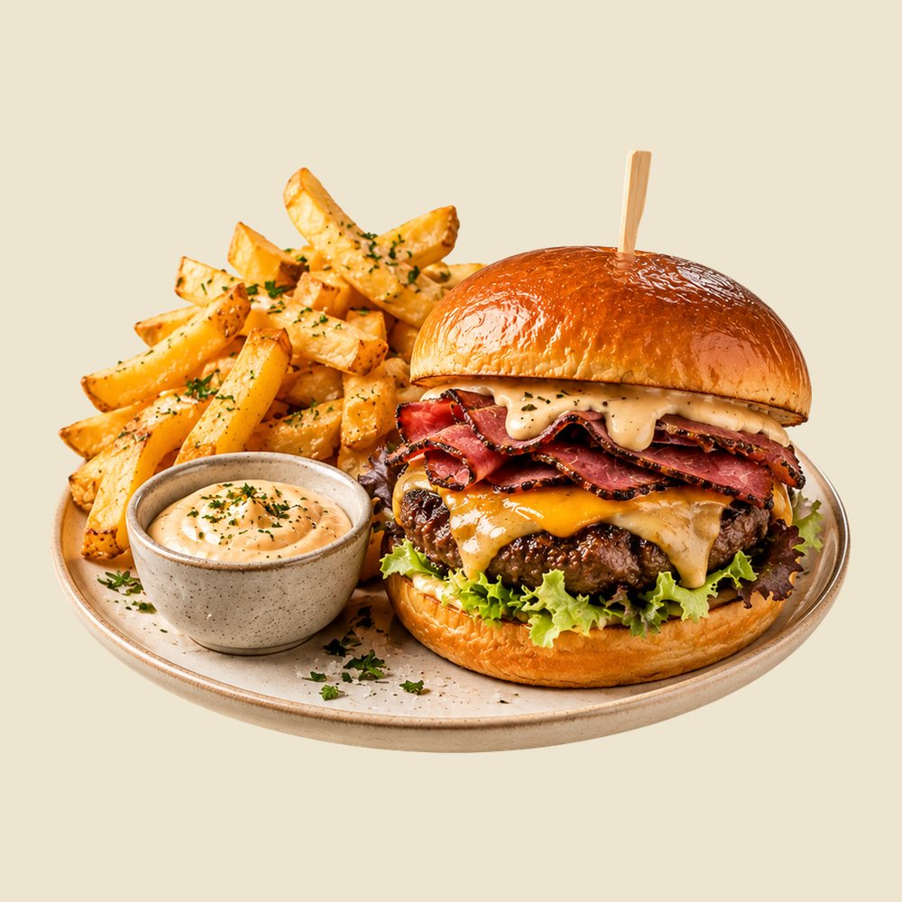 Burger im Olive